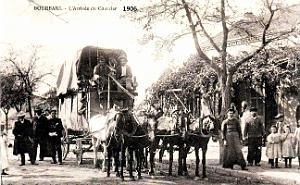 2177- Bourbaki - Arrivee du Courrier - 1906